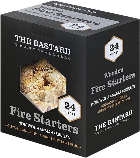 THE BASTARD - Wooden Fire Starters (FSC 100%) THE BASTARD - Wooden Fire Starters (FSC 100%)