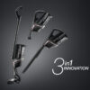 MIELE - Triflex HX1 Pro - Steelstofzuiger MIELE - Triflex HX1 Pro - Steelstofzuiger