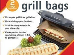 Point-Virgule set van 2 herbruikbare grill en toast bags uit glasvezel 32x16.6cm Point-Virgule set van 2 herbruikbare grill en toast bags uit glasvezel 32x16.6cm