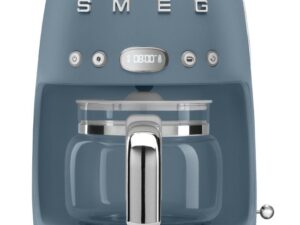 Smeg koffiezet storm blue mat DCF02SBMEU Smeg koffiezet storm blue mat DCF02SBMEU