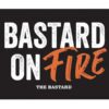 THE BASTARD - Man Cave Plate 'Bastard on fire'