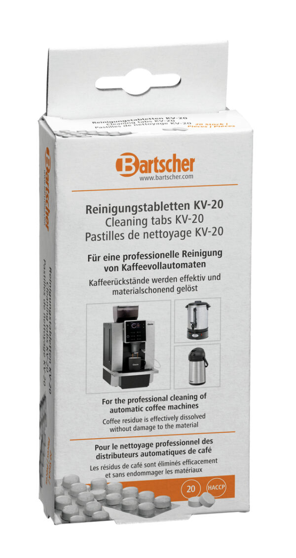 Bartscher Reinigingstabletten KV-20 Bartscher Reinigingstabletten KV-20
