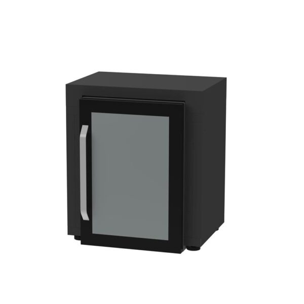 LE MARQUIER - MEUBLE FRIGO 80 X 55 CM NOIR LE MARQUIER - MEUBLE FRIGO 80 X 55 CM NOIR