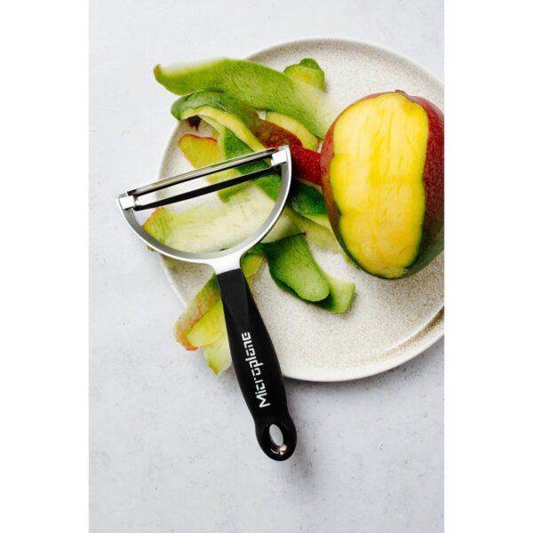 MICROPLANE - Dunschiller Y-Model XL Zwart/RVS MICROPLANE - Dunschiller Y-Model XL Zwart/RVS