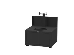 Outdoor KITCHEN MEUBEL EGG CABINET KAMADO 80 X 70 CM ZWART Outdoor KITCHEN MEUBEL EGG CABINET KAMADO 80 X 70 CM ZWART