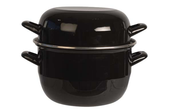 COSY & TRENDY - MOSSELPOT 18CM ZWART INDUCTIE COSY & TRENDY - MOSSELPOT 18CM ZWART INDUCTIE