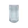 POINT VIRGULE - vaas uit glas blauw Ø 12.5cm H 22.7cm