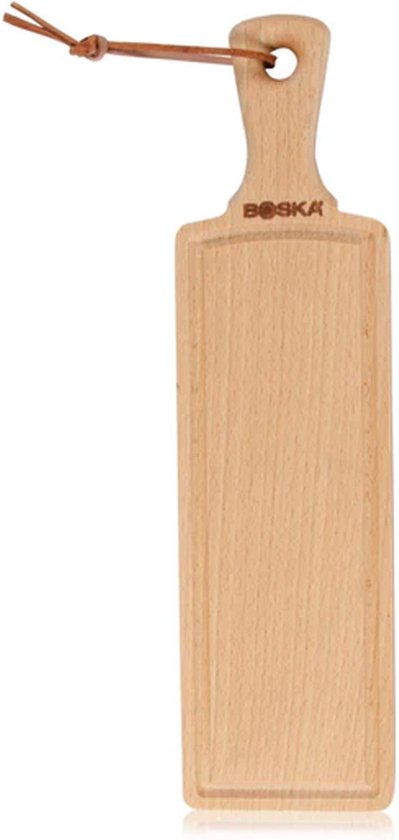 Boska Serveerplank Amigo S - Borrelplank - Beukenhout - Bruin - 22,3 cm lang