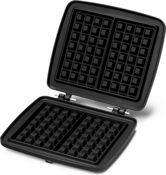 FRIFRI - Wafelijzer Traditionele Wafels – 1200W, Zwart